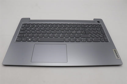 Lenovo IdeaPad 3 15IRU8 Palmrest Cover Touchpad Keyboard Nordic 5CB1L45891