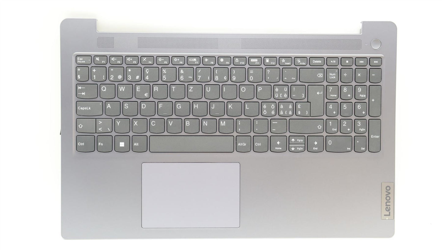 Lenovo IdeaPad 3 15IRU8 Palmrest Cover Touchpad Keyboard Switzerland 5CB1L45767