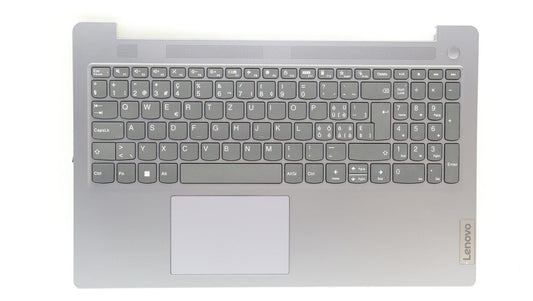 Lenovo IdeaPad 3 15IRU8 Palmrest Cover Touchpad Keyboard Switzerland 5CB1L45767