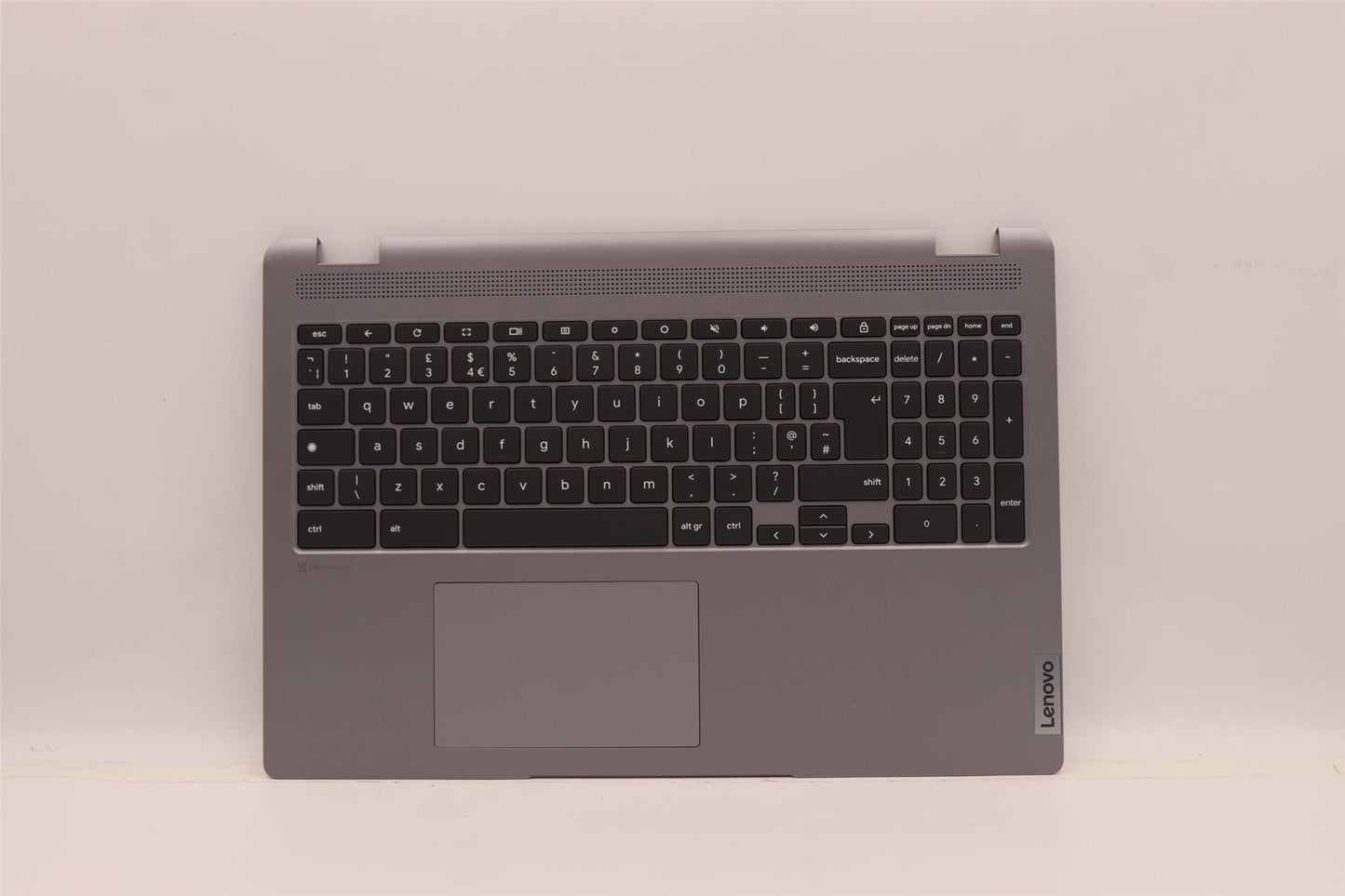 Lenovo Flex IP 3 15IJL7 Palmrest Cover Touchpad Keyboard UK Grey 5CB1H24856