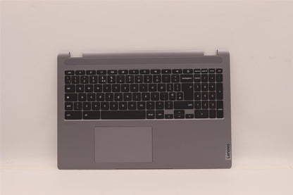 Lenovo Flex IP 3 15IJL7 Palmrest Cover Touchpad Keyboard UK Grey 5CB1H24856