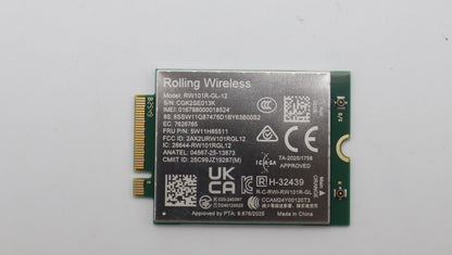 Lenovo WIRELESS Wireless,WWAN,RL,RW101R CAT12 WWAN Board 5W11H85511
