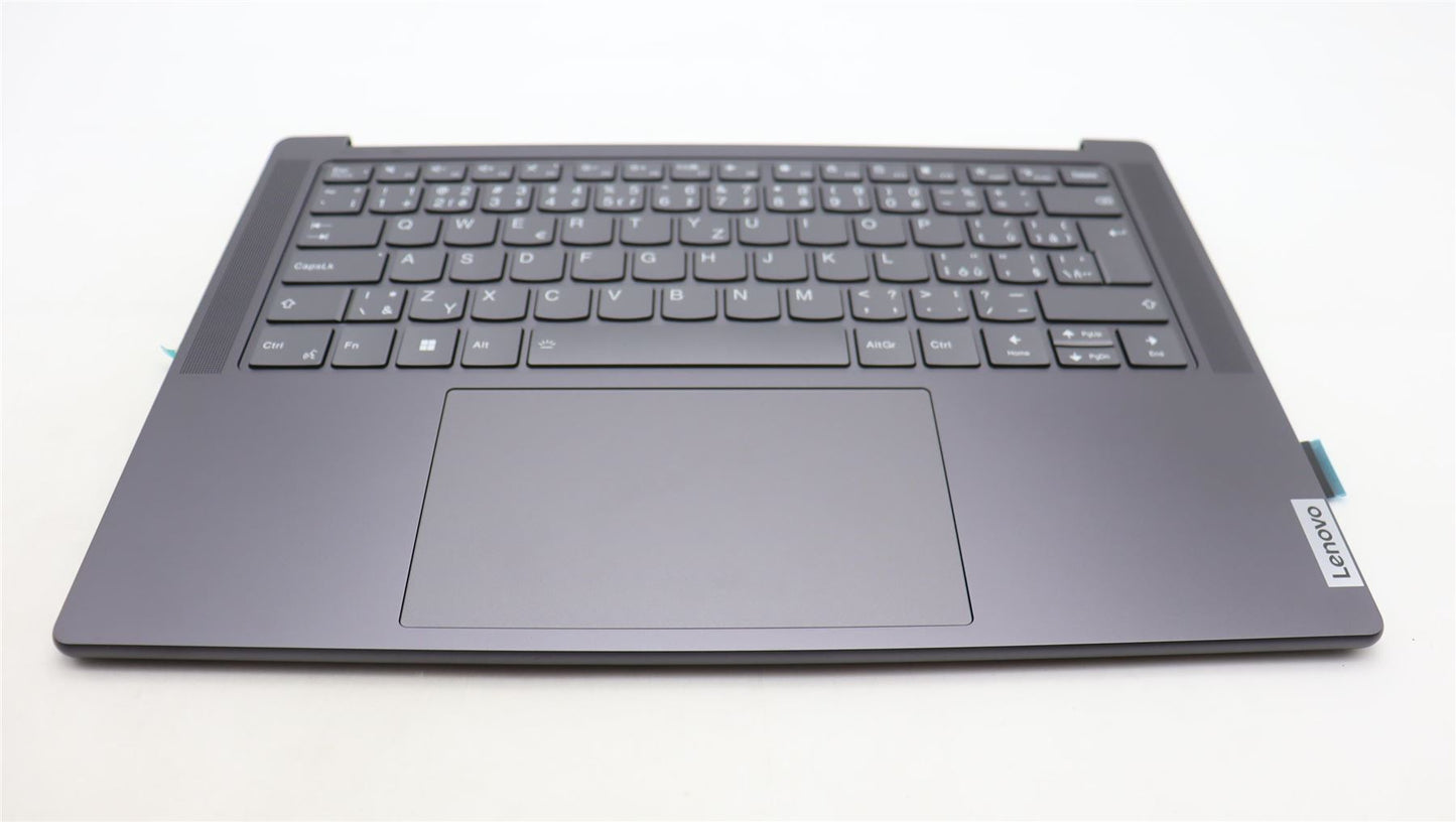 Lenovo Yoga 9 14IRP8 Palmrest Cover Touchpad Keyboard Storm Grey 5CB1L49529