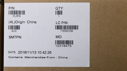 Lenovo Carbon X1 5th Keyboard Palmrest Top Cover Italian Black 01LX519