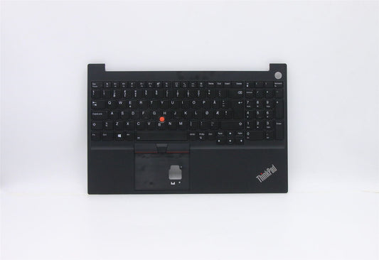 Lenovo ThinkPad E15 2 Keyboard Palmrest Top Cover Nordic Black 5M10W64636