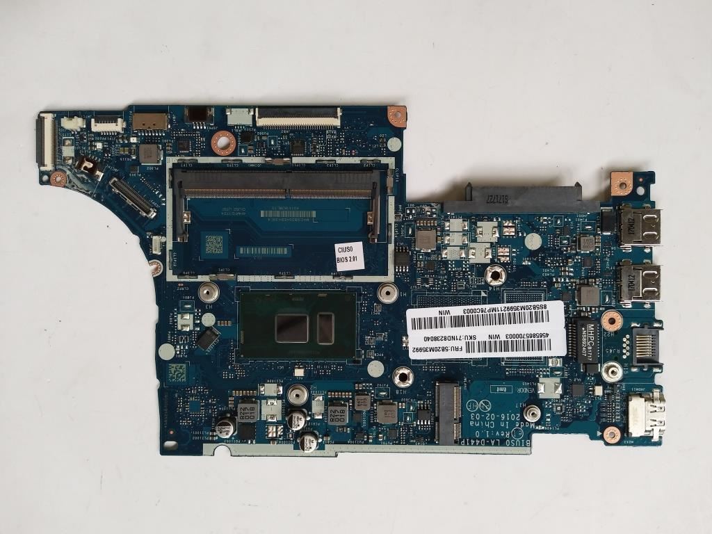 Lenovo 5B20M35992 MB C 80V0 WIN I37100U UMA NBL