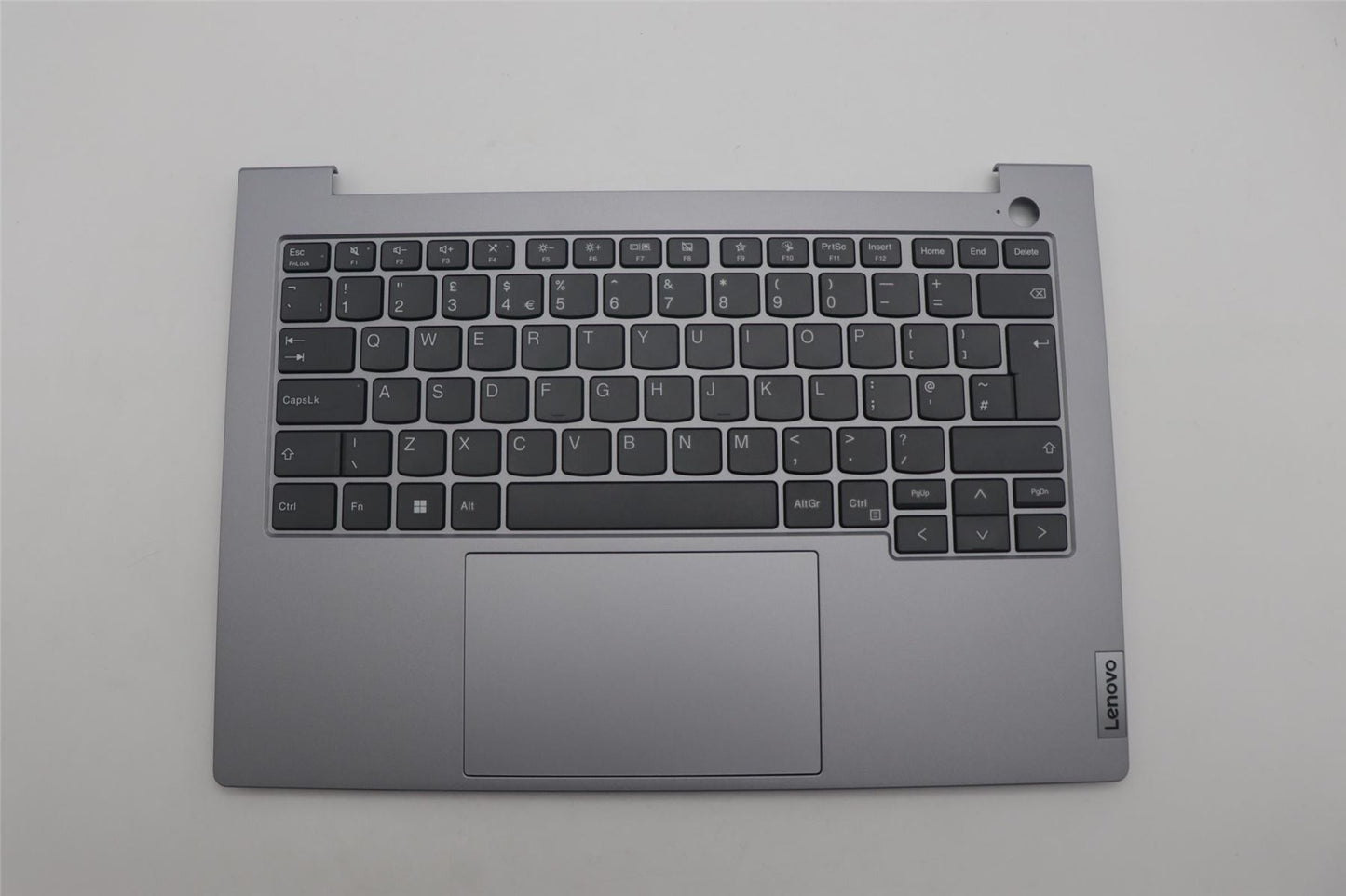 Lenovo ThinkBook 14 G6 IRL Palmrest Cover Touchpad Keyboard UK Grey 5CB1P01356