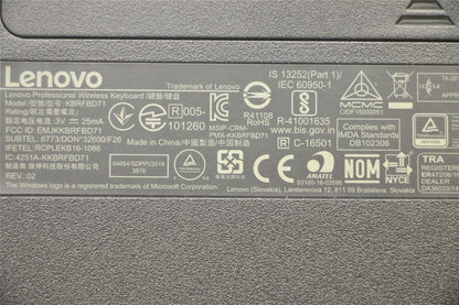 Lenovo Professional KB Iceland 5D51D64825