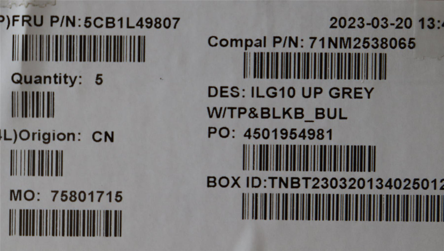 Lenovo LOQ 15IRH8 LOQ 15APH8 Palmrest Cover Touchpad Keyboard 5CB1L49807
