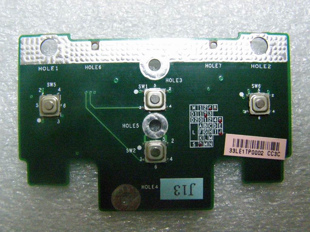 Lenovo LE1 触控按键板33LE1TP0002 1HYEZZZ0899 Board 11007468