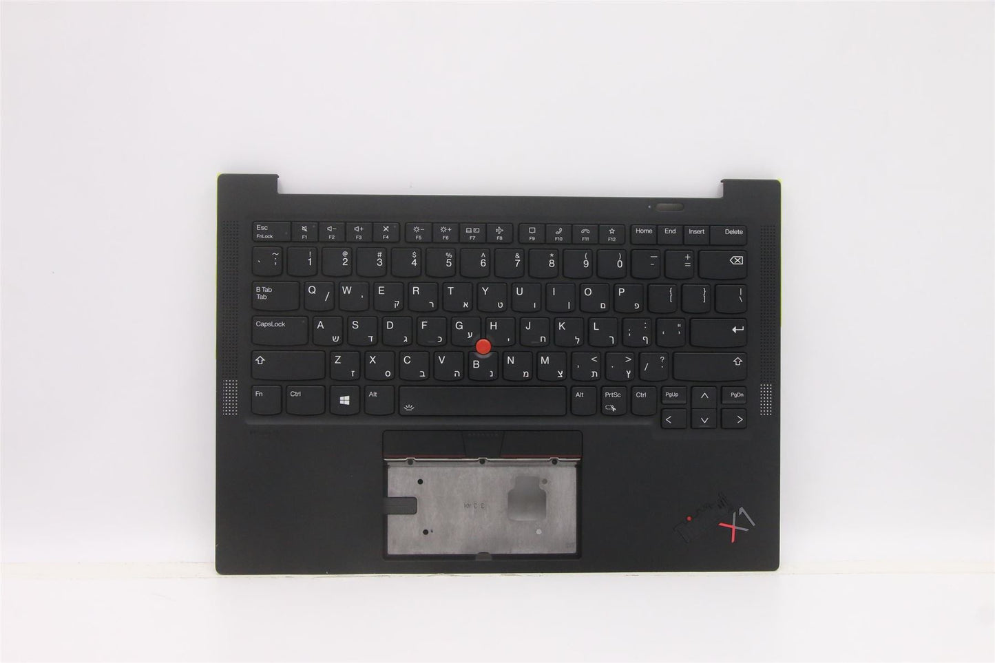Lenovo ThinkPad X1 9th Gen Keyboard Palmrest Top Cover Hebrew Backlit 5M11C53278