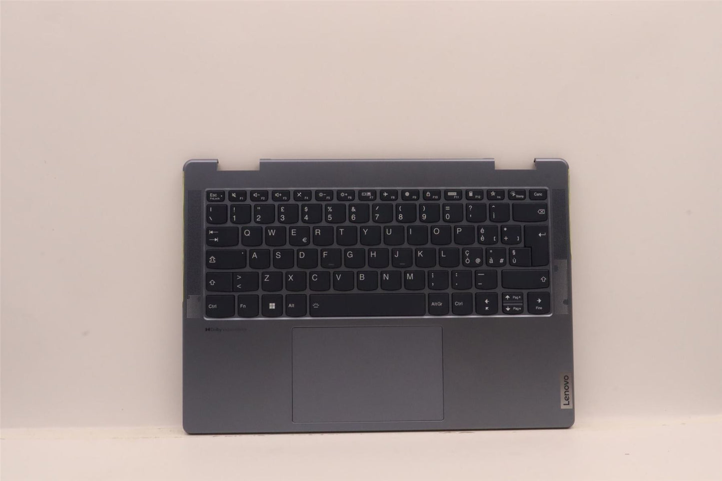 Lenovo Yoga 7 14ARB7 Palmrest Cover Touchpad Keyboard Italian 5CB1J11089
