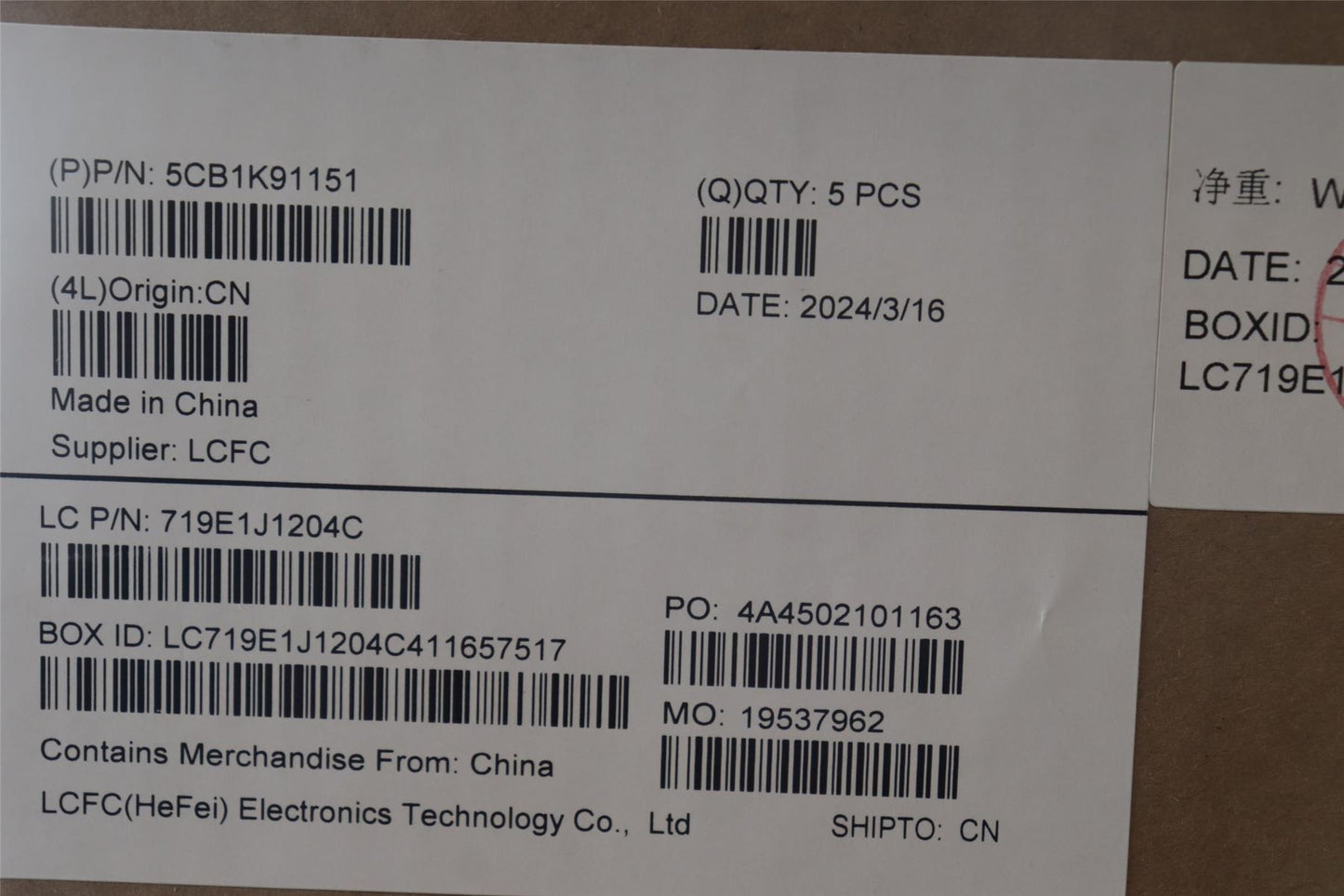 Lenovo IdeaPad 3 15IAN8 Palmrest Cover Touchpad Keyboard French 5CB1K91151