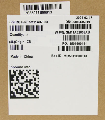 Lenovo MECH_ASM Backlit KB Korean FPR Black 5M11A37003