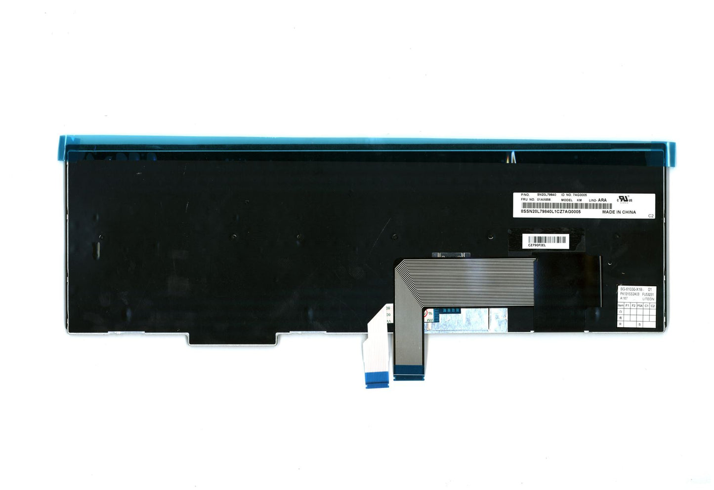 Lenovo ThinkPad L570 Keyboard Arabic Black 01AX615