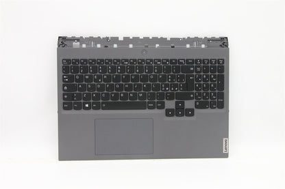 Lenovo Legion 5 16ITH6H Palmrest Cover Touchpad Keyboard Italian Grey 5CB1D05244