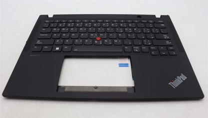 Lenovo ThinkPad X13 Gen 4 Keyboard Palmrest Top Cover Arabic Black 5M11H94471