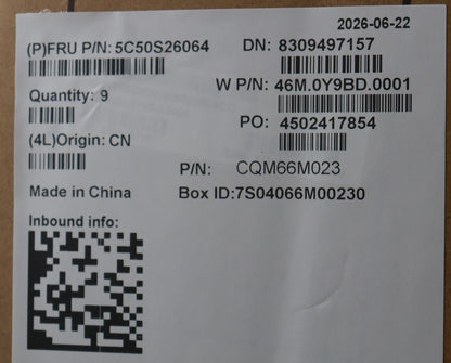 Lenovo CARDPOP W83UE IO BD Board 5C50S26064