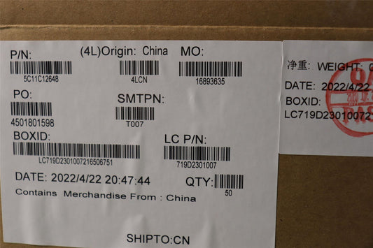 Lenovo FRU CABLE H-CONN SET M/B 5C11C12648