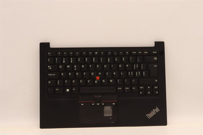 Lenovo ThinkPad E14 Gen 4 s Keyboard Palmrest Top Cover Swiss Black 5M11H58761