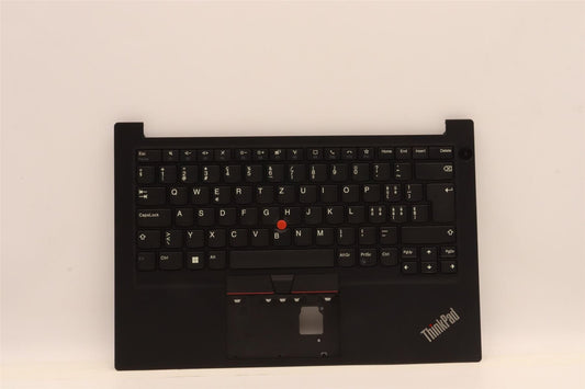 Lenovo ThinkPad E14 Gen 4 s Keyboard Palmrest Top Cover Swiss Black 5M11H58761