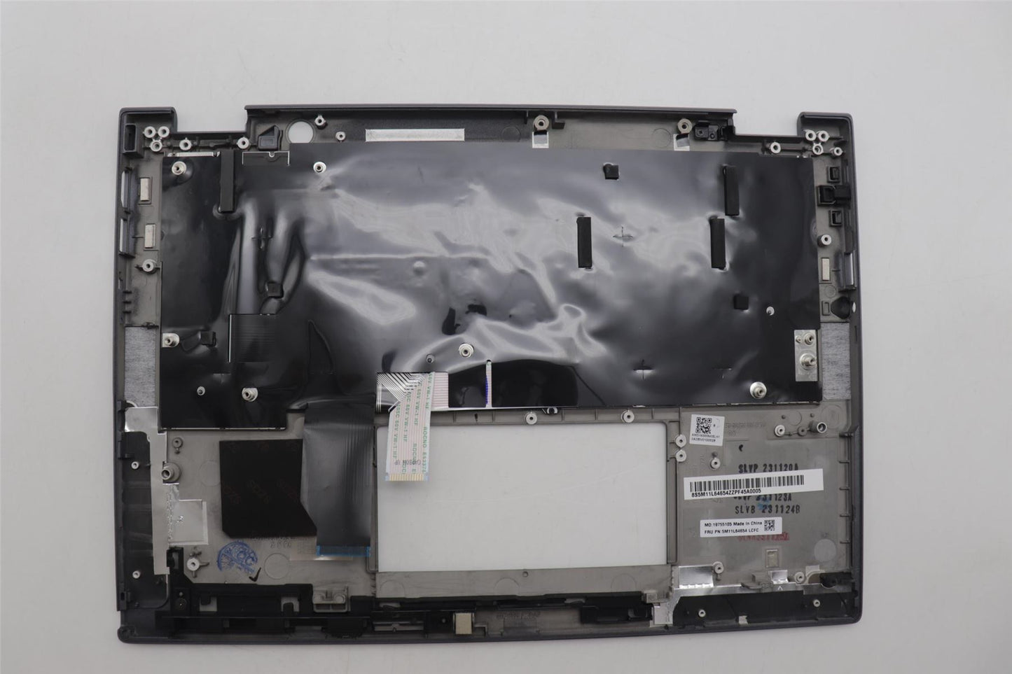 Lenovo ThinkPad X13 Gen 4 Keyboard Palmrest Top Cover Danish Grey 5M11L64654