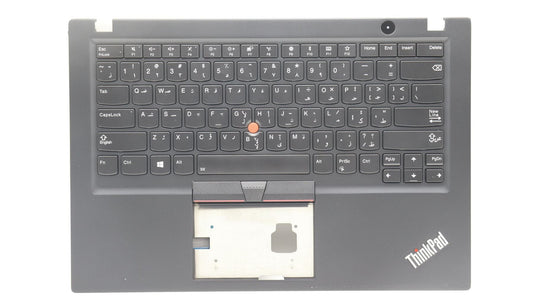 Lenovo ThinkPad T495s Keyboard Palmrest Top Cover Arabic Black 5M11A08774