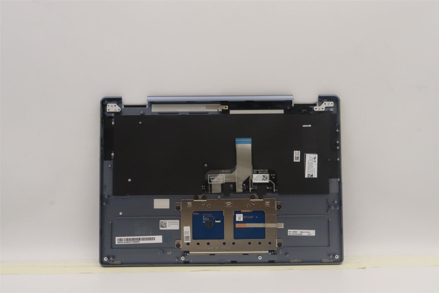 Lenovo Yoga 7 14IAL7 Palmrest Cover Touchpad Keyboard Arabic 5CB1J02455