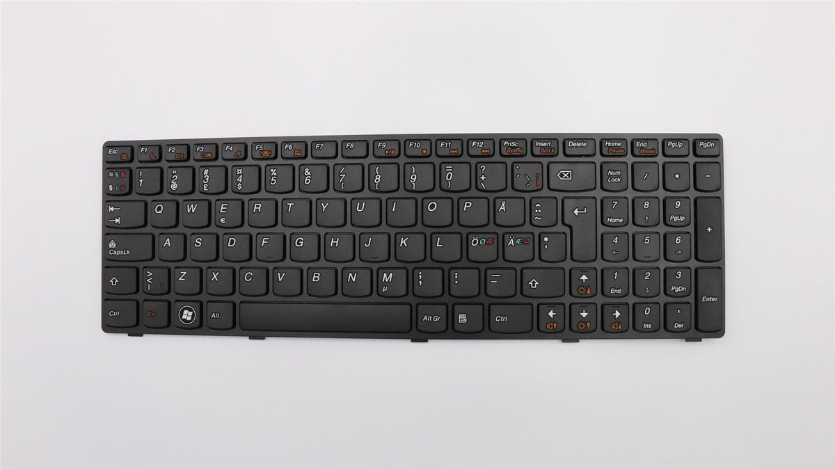 Lenovo DF T4TQ NODIC 102KEY BLACKF KBD Keyboard 25013306
