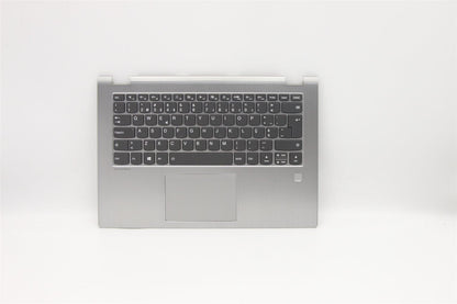 Lenovo Yoga 530-14IKB Keyboard Palmrest Top Cover Portuguese Platinum 5CB0R08760