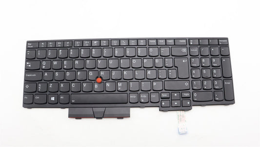 Lenovo ThinkPad P17 Gen 1 Keyboard Icelandic Black Backlit 5M10Z54380