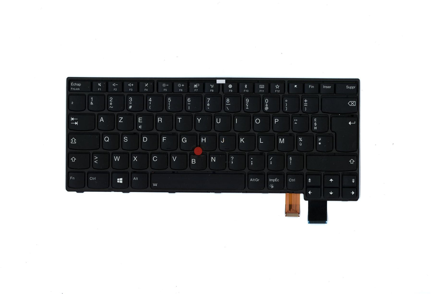 Lenovo ThinkPad T470p Keyboard French Black Backlit 01EP438