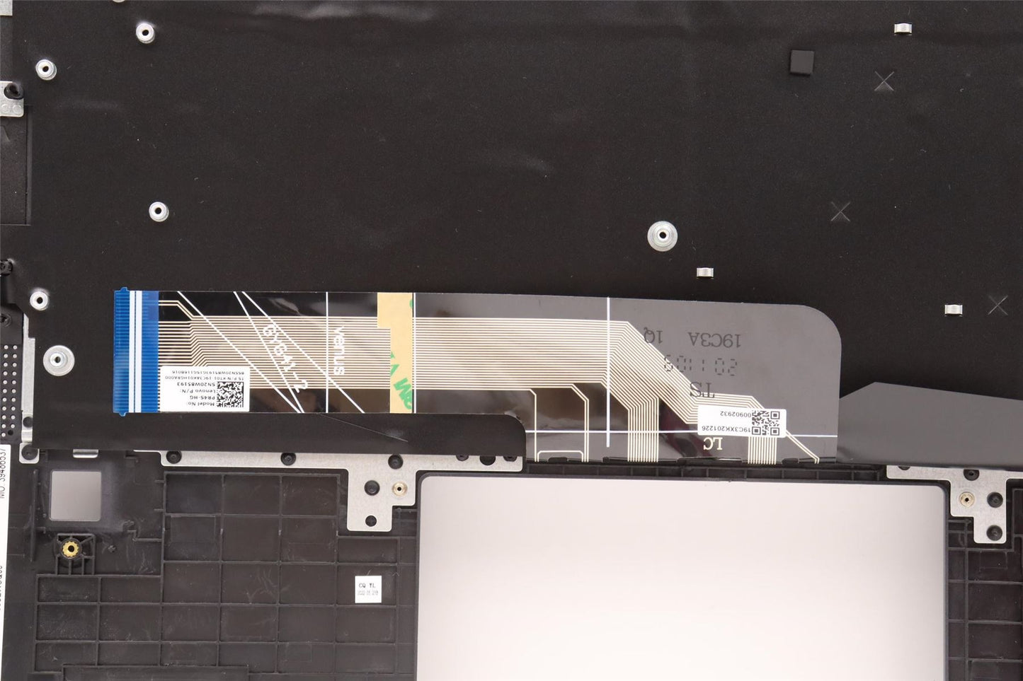 Lenovo IdeaPad 5 14ALC7 Keyboard Palmrest Top Cover Hungarian Grey 5CB1H71520