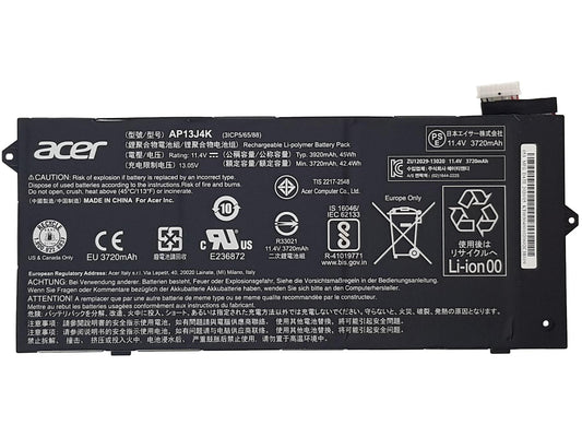 Acer C720 C720P C740 CB3-431 CP5-471 Battery Power Supply 3920mAh KT.00304.001