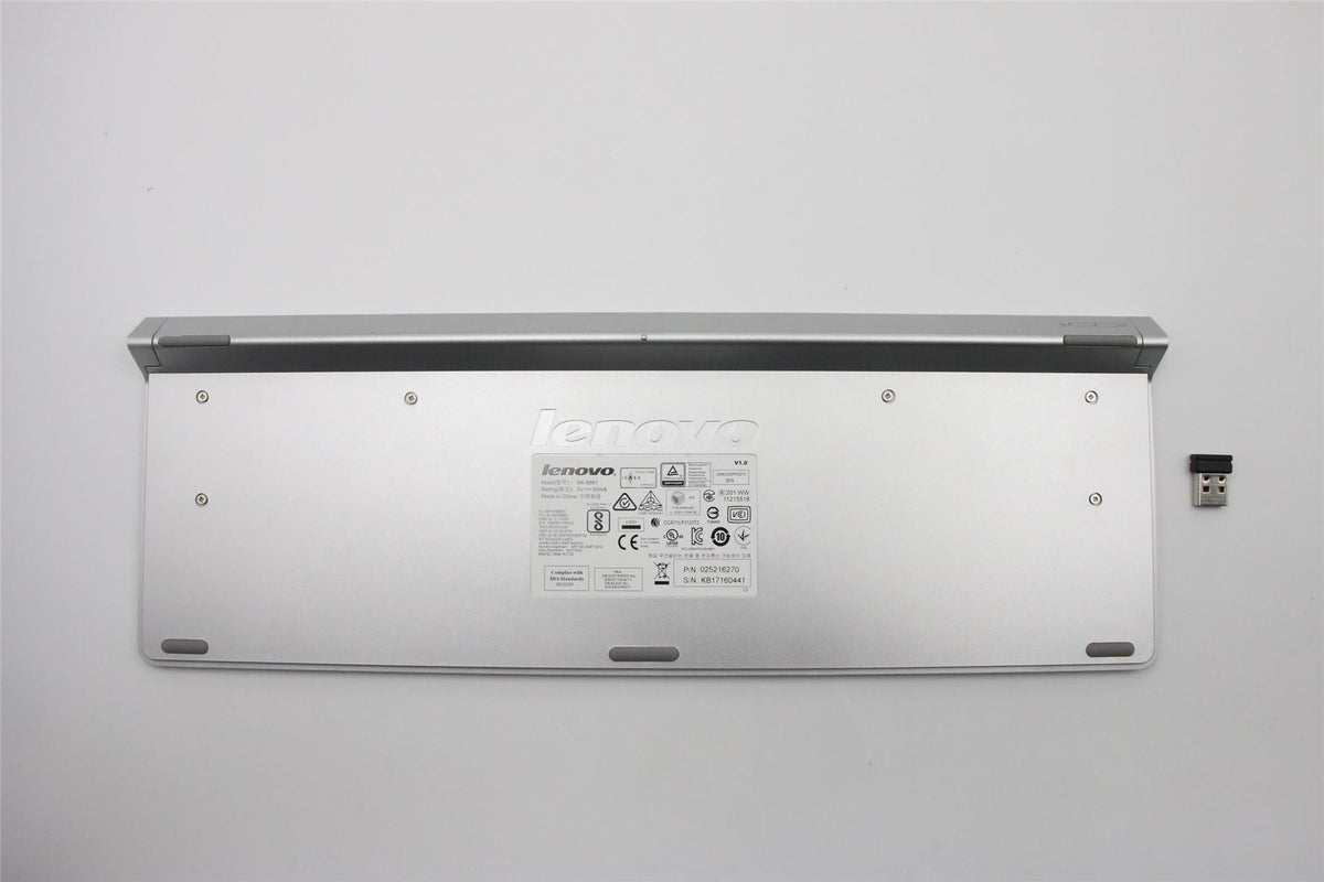 Lenovo Liteon SK-8861(BE-EN) 2.4G KB-improved8 Belgian English Keyboard 25216270