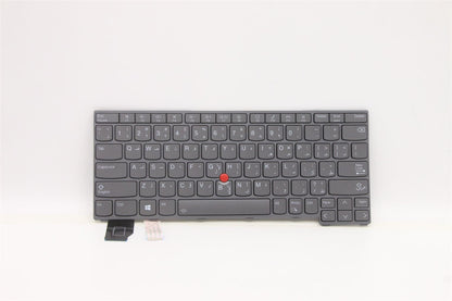 Lenovo ThinkPad X13 Gen 2 Keyboard Arabic Grey Backlit 5N21A21962
