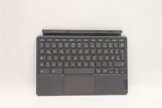 Lenovo Duet IP 3 11Q727 Dock Keyboard Palmrest Touchpad German Grey 5CB1H82604