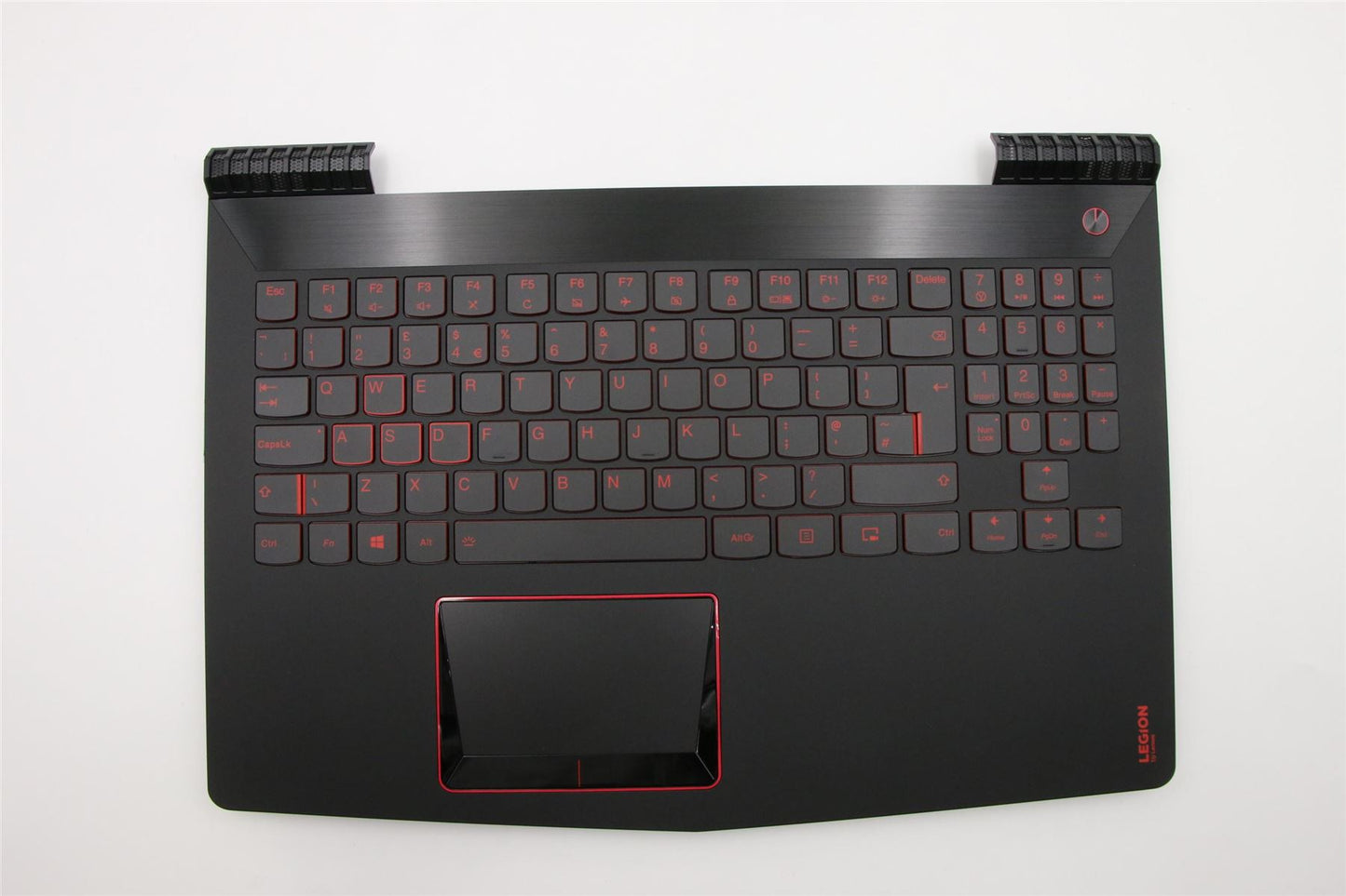 Lenovo Legion Y520-15IKBN Y520-15IKBA Keyboard Palmrest Top Cover UK 5CB0N00221