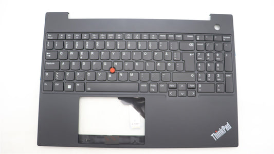 Lenovo ThinkPad E16 Gen 1 Keyboard Palmrest Top Cover Russian Black 5M11H94864