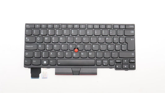 Lenovo ThinkPad L13 2 X13 Keyboard Estonian Black Backlit 5N20V43360