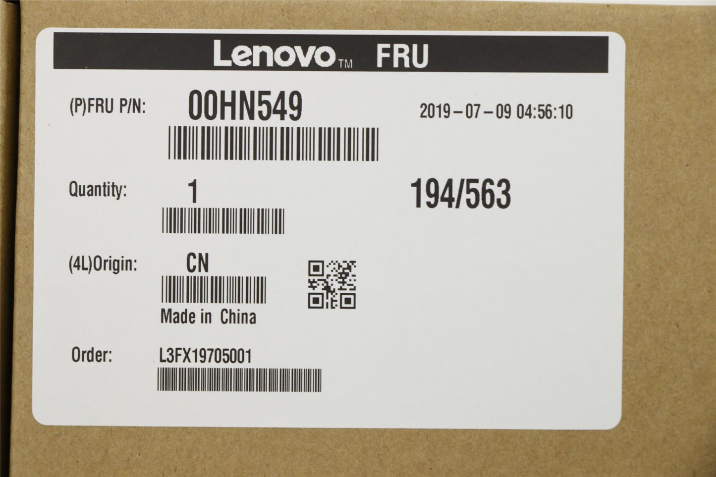Lenovo ThinkPad T450 Palmrest Top Cover Housing Black Fingerprint Reader 00HN549
