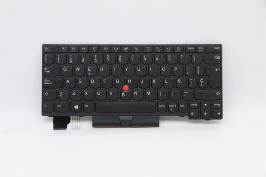 Lenovo ThinkPad L13 2 X13 Keyboard Spanish Black 5N20V43010