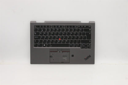 Lenovo ThinkPad X1 5th Gen Keyboard Palmrest Top Cover Portuguese 5M10Z37116