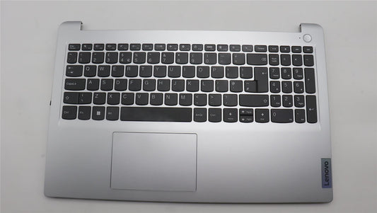 Lenovo IdeaPad 1 15IAU7 Palmrest Cover Touchpad Keyboard UK Grey 5CB1H92108