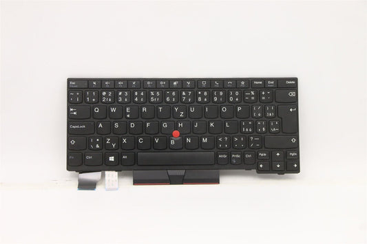 Lenovo ThinkPad L13 2 X13 Keyboard Czech Slovakian Black 5N20V43327