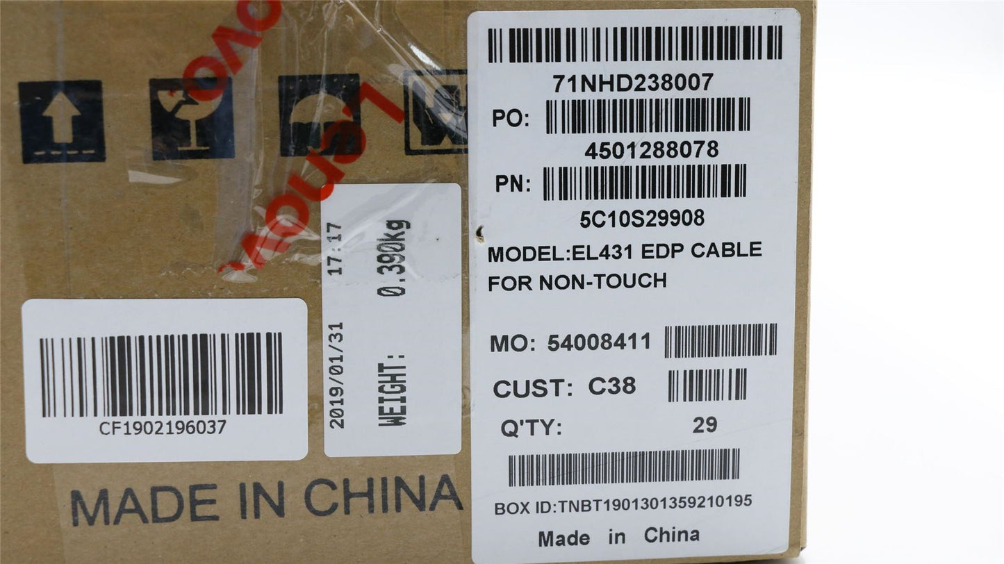 Lenovo IdeaPad S340-14IWL S340-14IML Cable Lcd Screen Display LED 5C10S29908