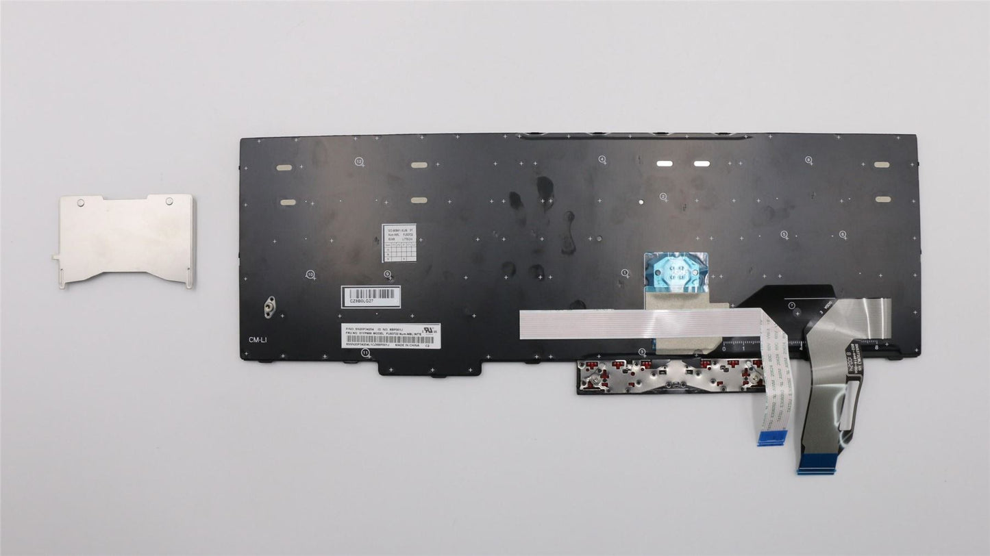 Lenovo ThinkPad L580 L590 E580 E585 T590 E590 E595 Keyboard US Black 01YP669
