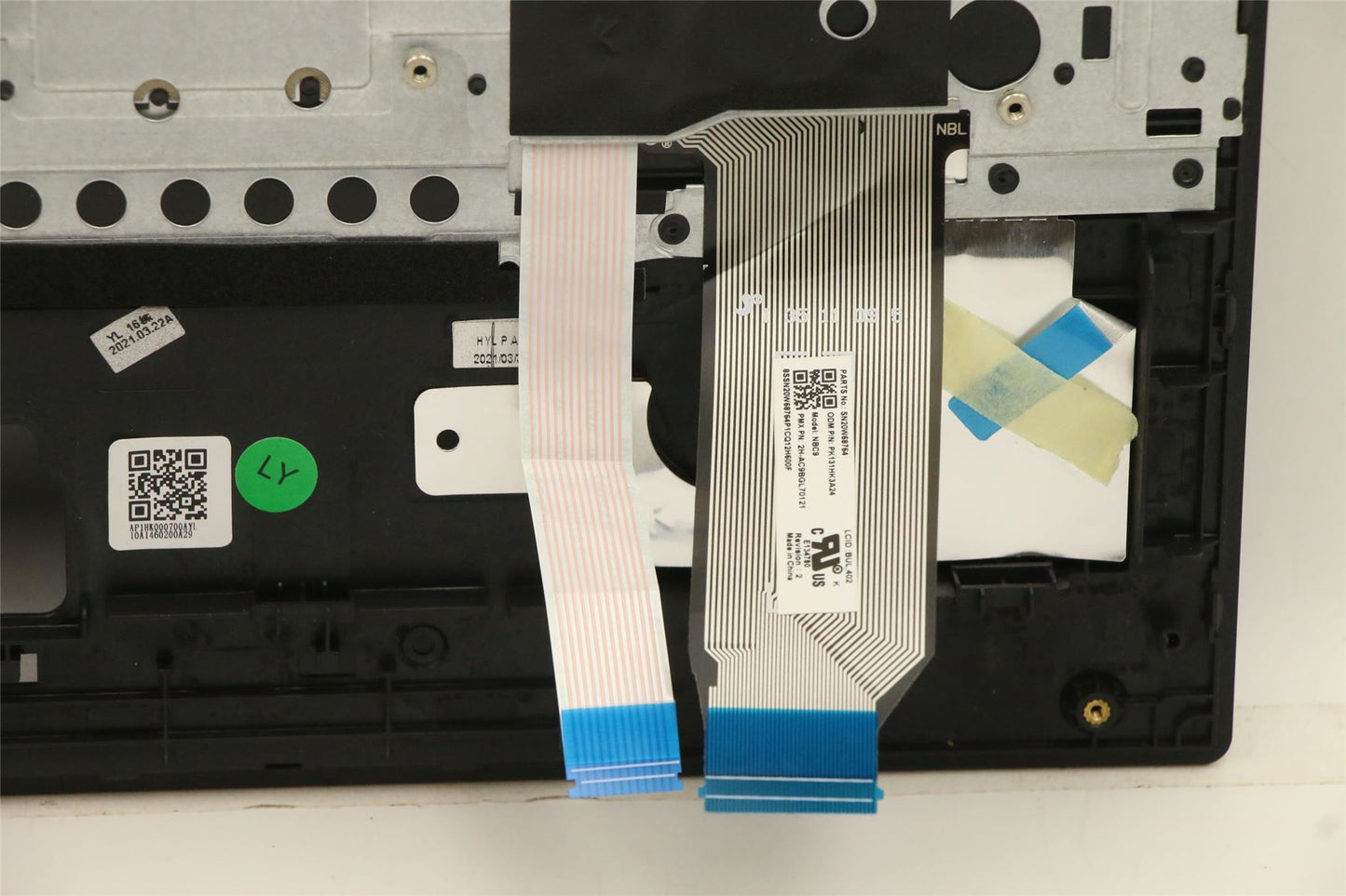 Lenovo MECH_ASM KB BUL(P)UK BK 5M11A35723