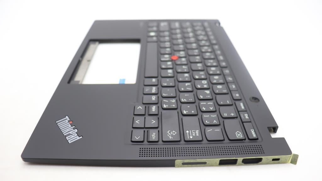 Lenovo ThinkPad X13 Gen 4 Keyboard Palmrest Top Cover Arabic Black 5M11H88962
