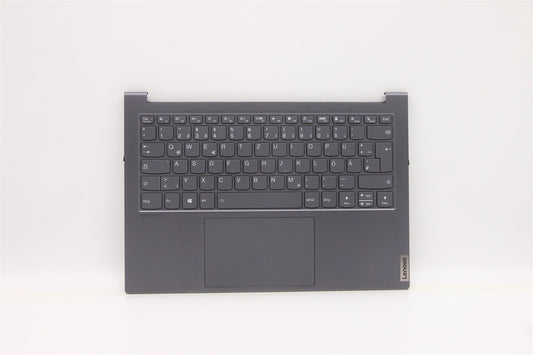 Lenovo Yoga 7 Pro-14IHU5 O Keyboard Palmrest Top Cover German Grey 5CB1C90566